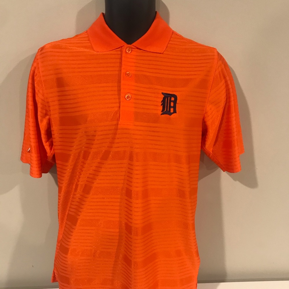 Detroit Tigers Polo Small Orange